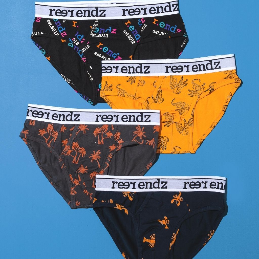 Step one is to get your Reer Endz into these GOTS certified organic cotton men's briefs underwear online