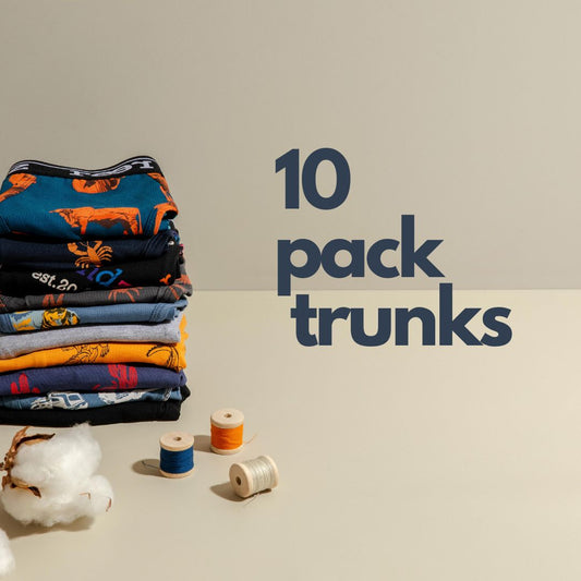 Men's Trunk Underwear 10 Pack