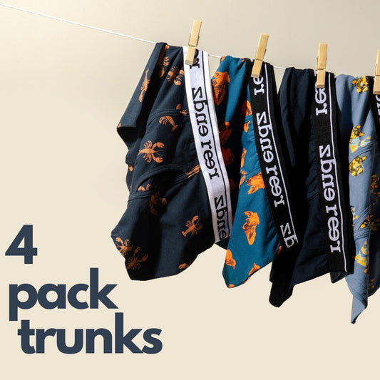 Men's Trunk Underwear 4 pack