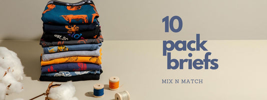 Men's Brief Underwear 10 Pack
